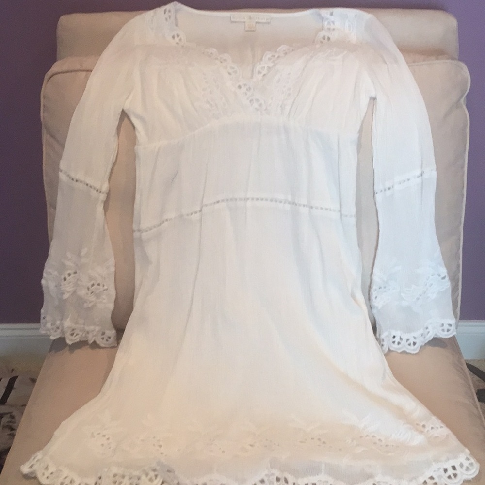 White Boston Proper Dress